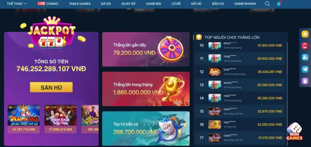 Nổ hũ và bắn cá với Jackpot lớn bia66 VIP